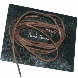 Paul Smith Brown Shoelaces